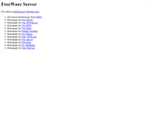 Tablet Screenshot of freeware.roobik.com